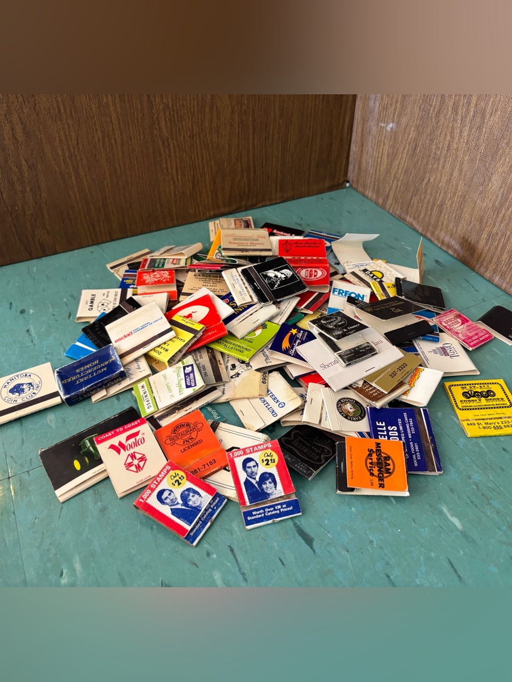 100 vintage matchbook covers ephemera scrapbooking collectable